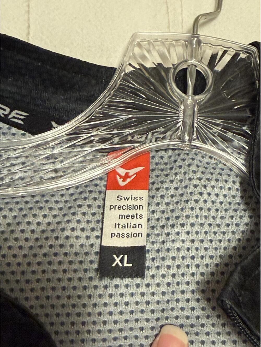 NWT Cuore Silver Race Cycling‎ Jersey | CZ Racing / Construction Zone | Size XL - Picture 7 of 7